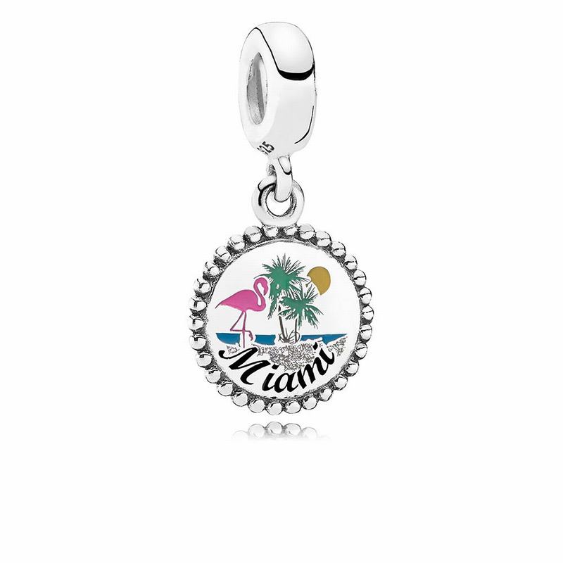 Pandora Australia Miami Beach Dangle Charm - Sterling Silver | KDCVSQ263